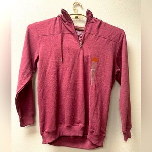 NWT North Hudson Outfitters Heather Burgundy Light Weight Jacket. Large